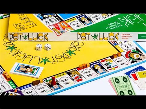 Retro Marijuana Board Game Pot Luck Returns With Kickstarter Campaign Retro Marijuana Board Game Pot Luck Returns With Kickstarter Campaign