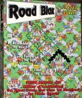 Road Blox Jigsaw Puzzle 515 Pieces Diagonally Cut 18X18 Toptoy Road Blox Jigsaw Puzzle 515 Pieces Diagonally Cut 18X18 Toptoy
