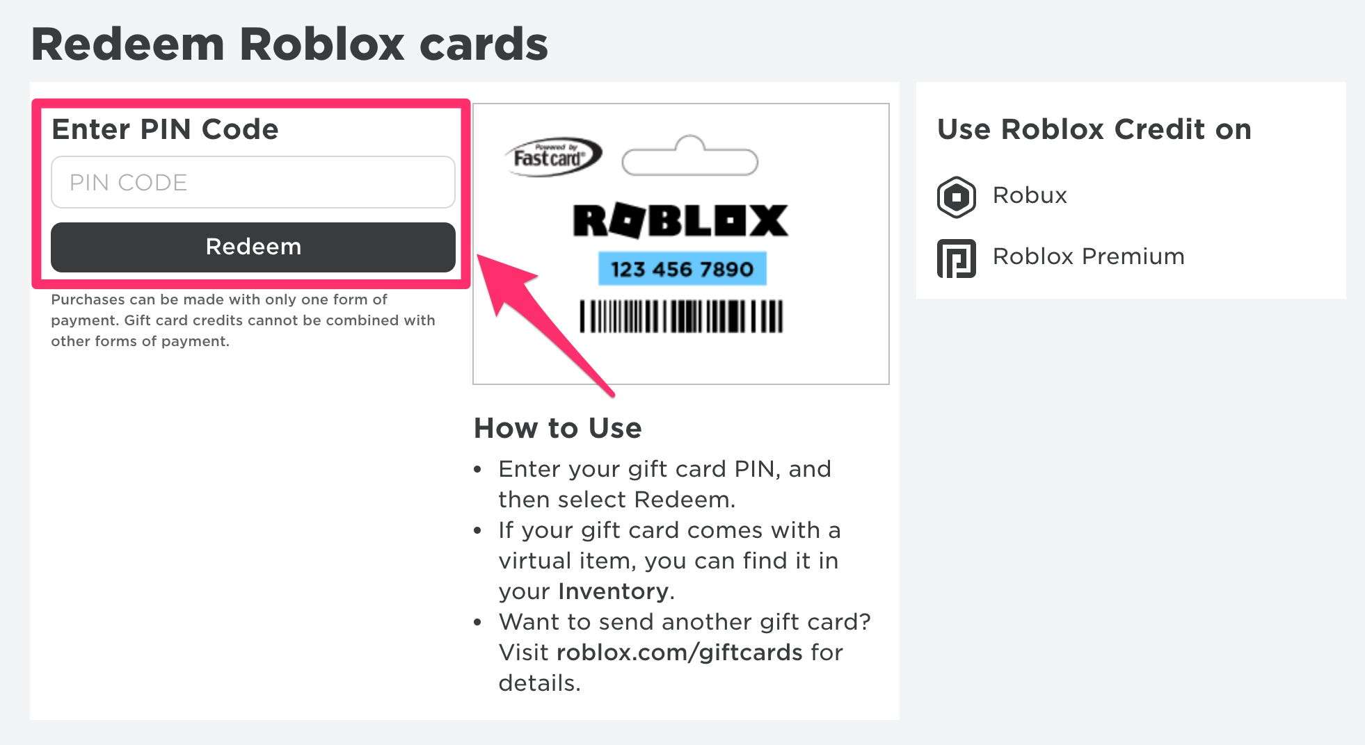 Roblox Redeem Card Codes How To Redeem Your Roblox Gift Card Code Roblox Redeem Card Codes How To Redeem Your Roblox Gift Card Code