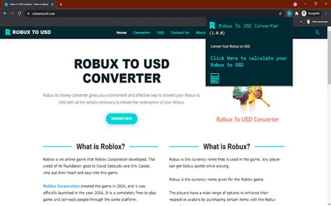 Robux To Usd Converter Google Chrome Robux To Usd Converter Google Chrome