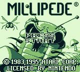 Screenshot Of Arcade Classic 2 Centipede Millipede Game Boy 1995 Screenshot Of Arcade Classic 2 Centipede Millipede Game Boy 1995