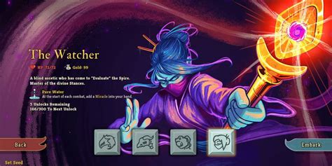 Slay The Spire The Watcher Character Guide Unlocks Tips Tricks Slay The Spire The Watcher Character Guide Unlocks Tips Tricks