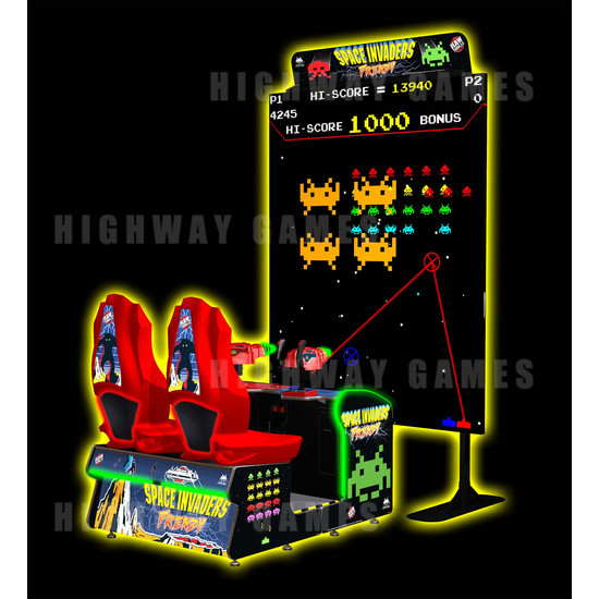 Space Invaders Frenzy Arcade Machine Liberty Games Space Invaders Frenzy Arcade Machine Liberty Games