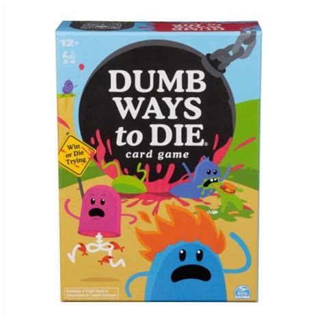 Spin Master Games Dumb Ways To Die Card Game Based On The Viral Video Spin Master Games Dumb Ways To Die Card Game Based On The Viral Video