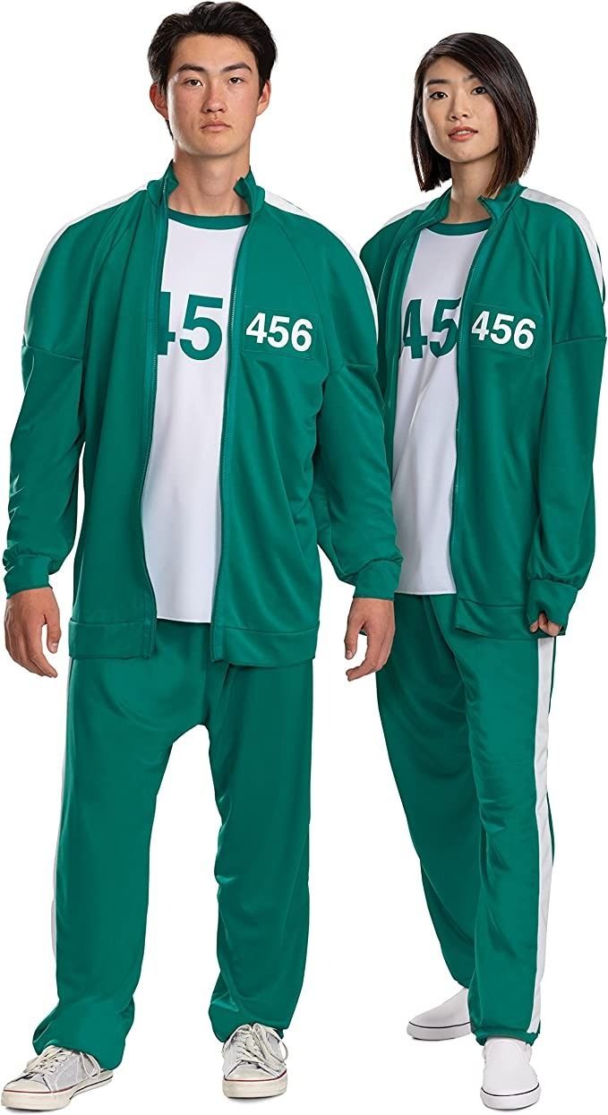 Squid Game Adult Player 456 Track Suit Squid Game Adult Player 456 Track Suit