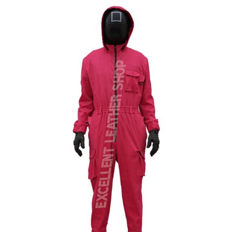 Squid Game Guard Uniform Elsljm1023 Excellent Leather Shop Squid Game Guard Uniform Elsljm1023 Excellent Leather Shop