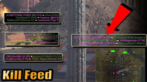 The Kill Feed Ground War Thunder Tips Youtube The Kill Feed Ground War Thunder Tips Youtube