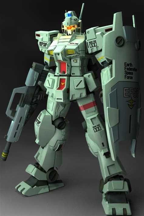 The Rgm 79N Gm Custom Is A Limited Production General Purpose Mobile The Rgm 79N Gm Custom Is A Limited Production General Purpose Mobile