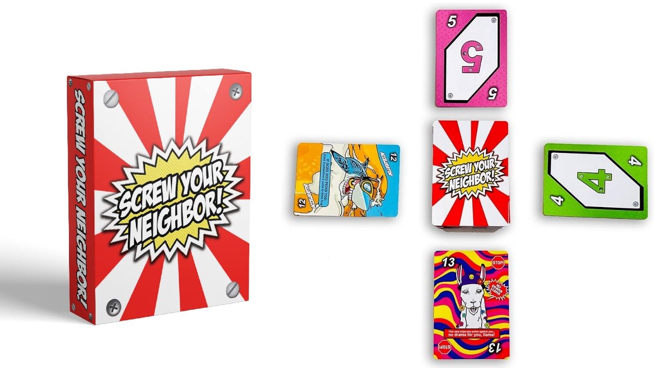 The Screw Your Neighbor Card Game Rules And Cards Learning Board Games The Screw Your Neighbor Card Game Rules And Cards Learning Board Games
