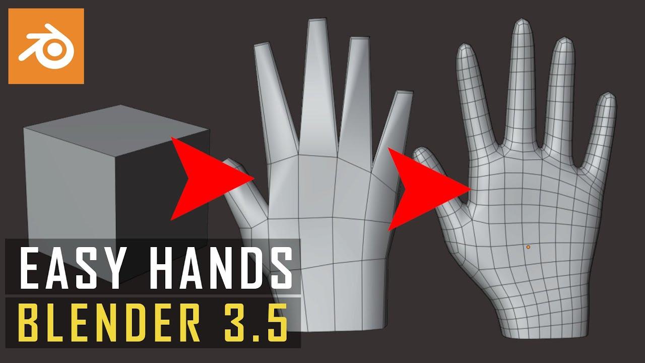 Tutorial Easy Hands In Blender Beginners Youtube Tutorial Easy Hands In Blender Beginners Youtube