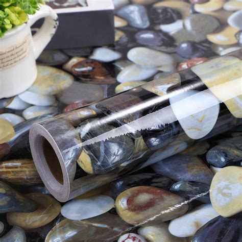 Ucdfi 1 Roll Marble Pattern Wallpaper Waterproof Oilproof Pvc Contact Ucdfi 1 Roll Marble Pattern Wallpaper Waterproof Oilproof Pvc Contact