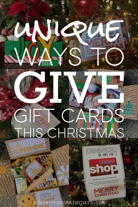 Unique Ways To Give Gift Cards At Christmas In 2023 Christmas Gift Unique Ways To Give Gift Cards At Christmas In 2023 Christmas Gift