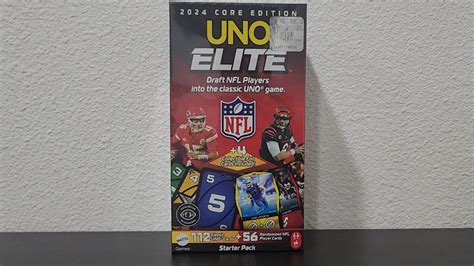 Uno Elite Nfl 2024 Unboxing Youtube Uno Elite Nfl 2024 Unboxing Youtube