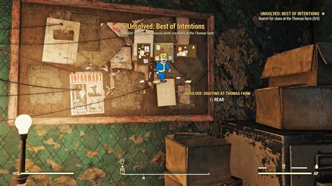 Unsolved Best Of Intentions Fallout 76 Quest Unsolved Best Of Intentions Fallout 76 Quest