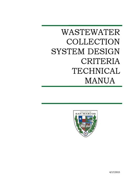 Wastewater Design Guide 2015 Pdf Pdf Pipe Fluid Conveyance Wastewater Design Guide 2015 Pdf Pdf Pipe Fluid Conveyance