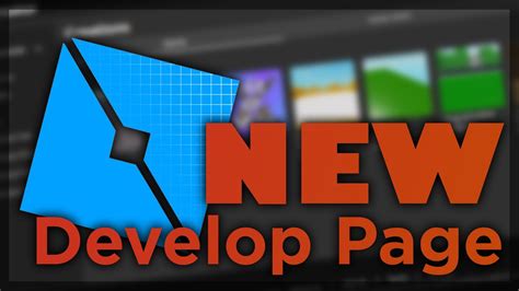 Roblox Develop Platform