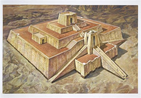 Ziggurat Ancient Temple Structure